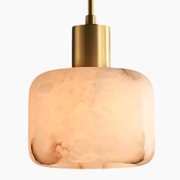 Scandinavische marmeren LED hanglamp
