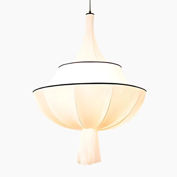 Oosters geïnspireerde stoffen hanglamp
