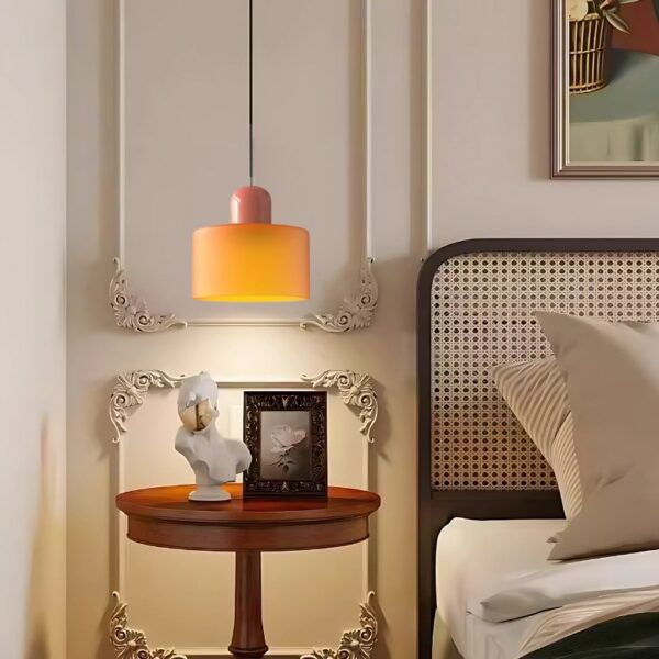 Luminaire en verre LED d'inspiration nordique
