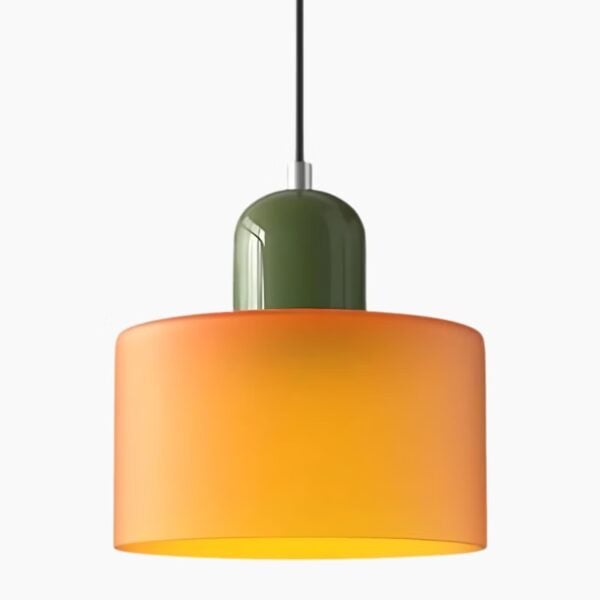 Luminaire en verre LED d'inspiration nordique