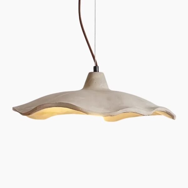 Suspension artisanale en pierre d'inspiration orientale