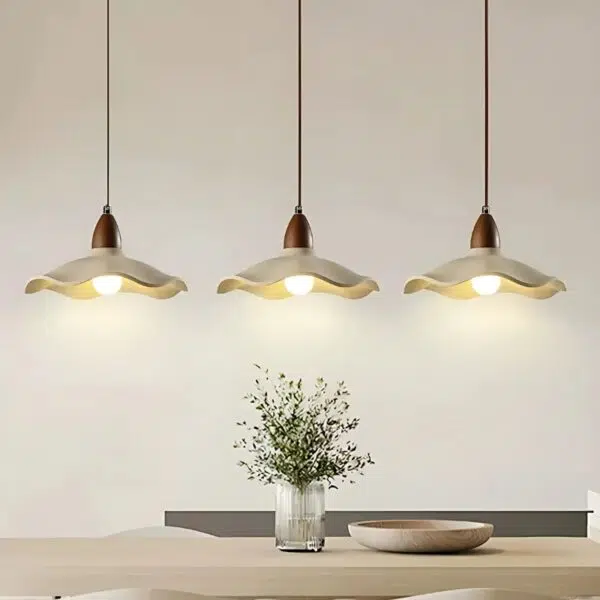 Suspension Contemporaine en Pierre d'Inspiration Zen