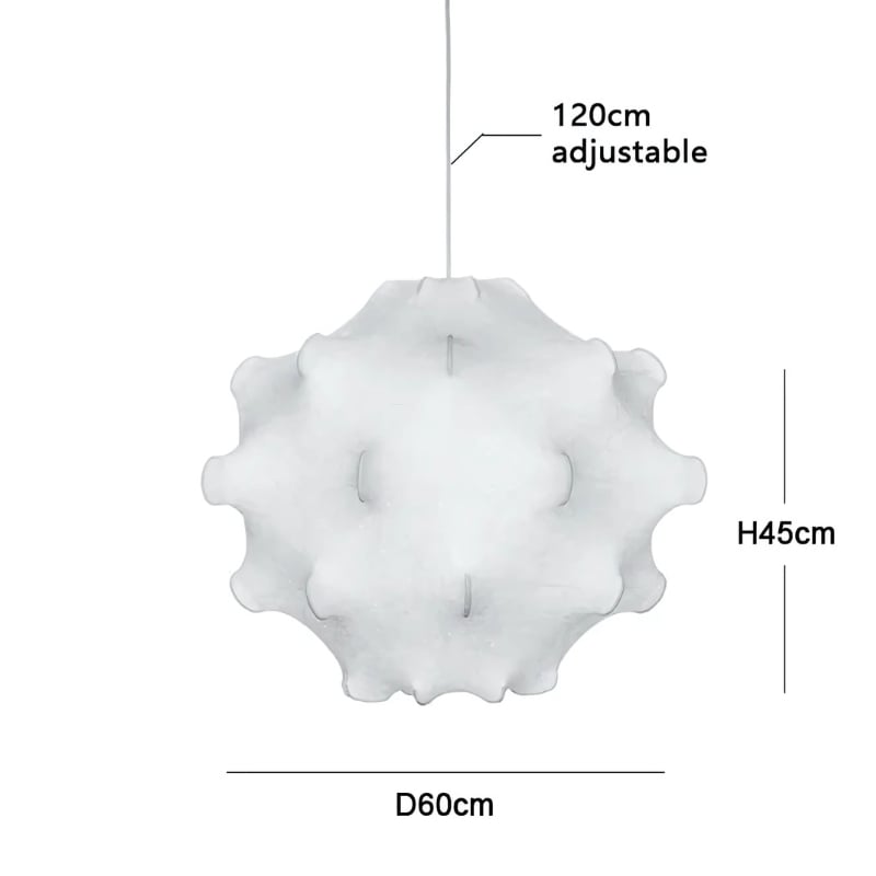 Suspension design aux influences asiatiques contemporaines