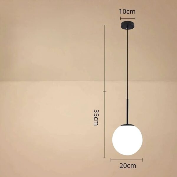 Suspension Luminaire Contemporaine d'Inspiration Nordique