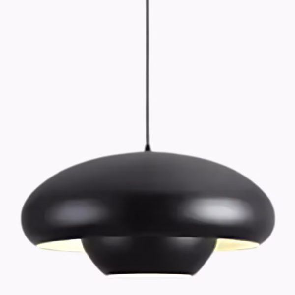 Scandinavisch geïnspireerde, strakke hanglamp